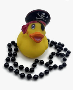  Gasparilla Bobble Head Pirate Beads Necklace New