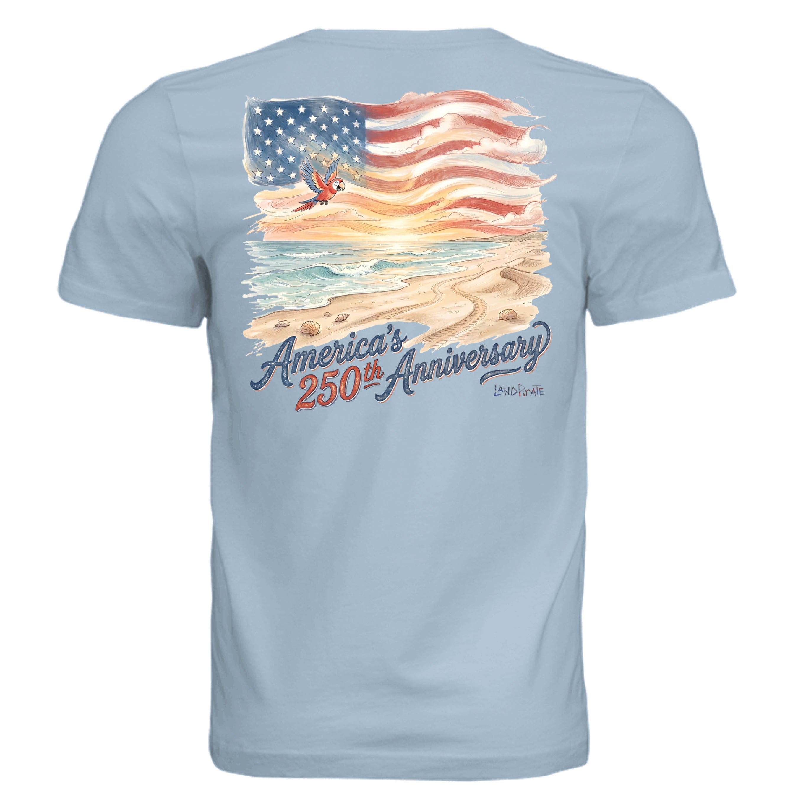 LIGHT BLUE - 3001C - BACK