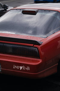 Land Pirate Shark Tooth Decal